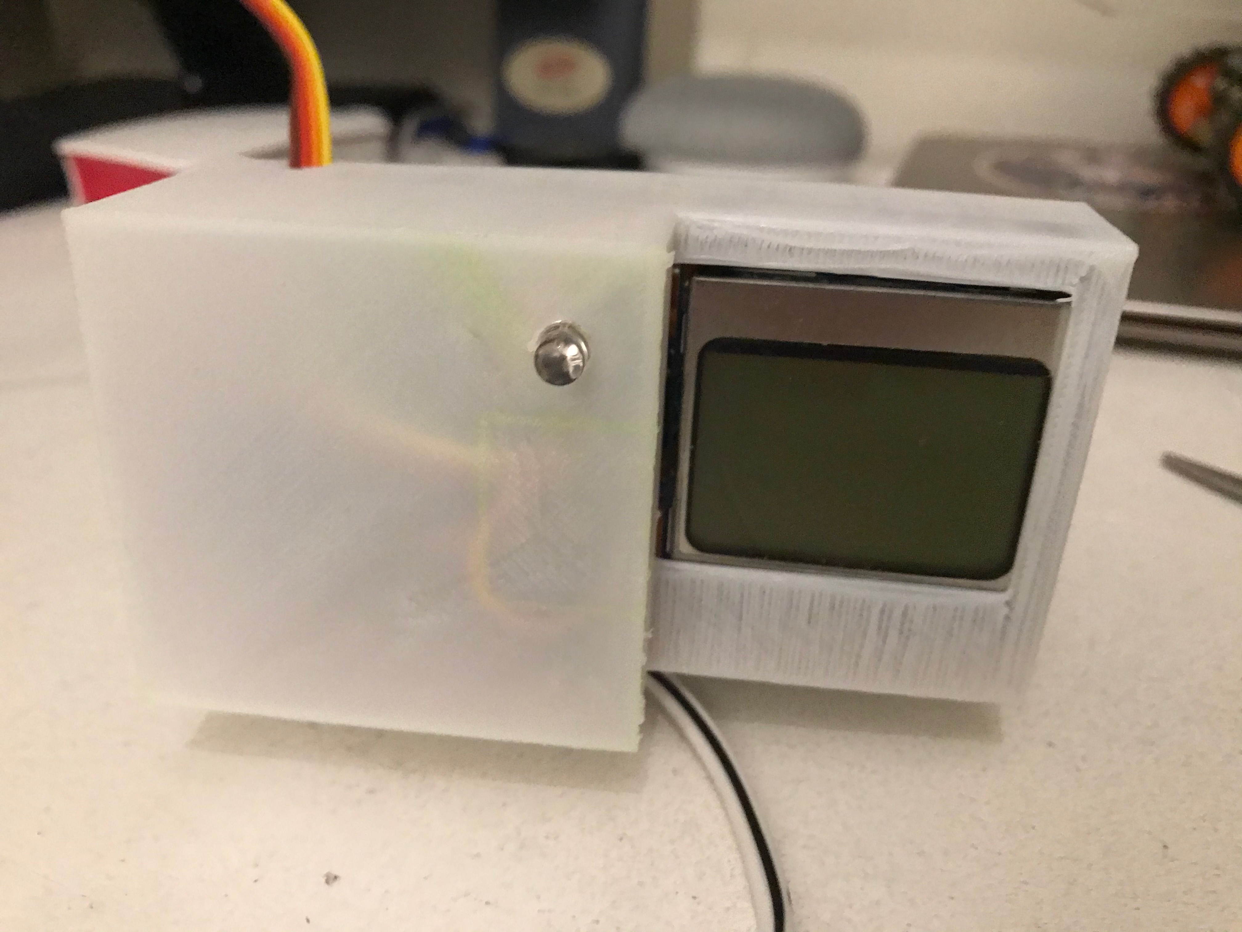 Montagem microprocessador + tela