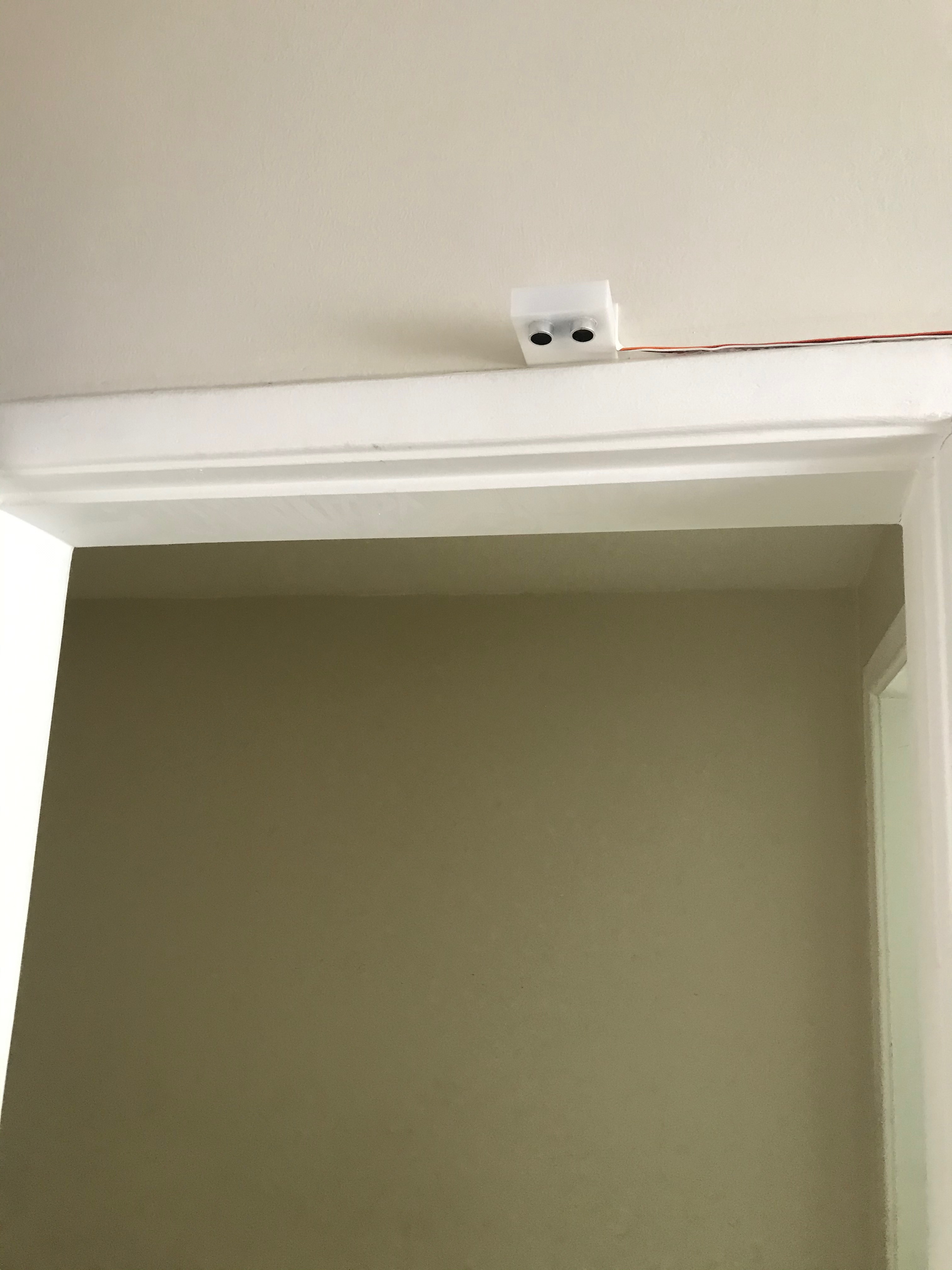 Montagem sensor utlrassônico