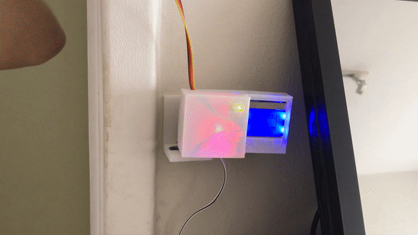 Medidor ao iniciar uma nova medida