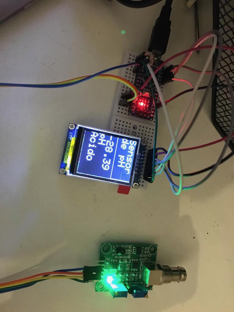 Primeira calibragem do sensor