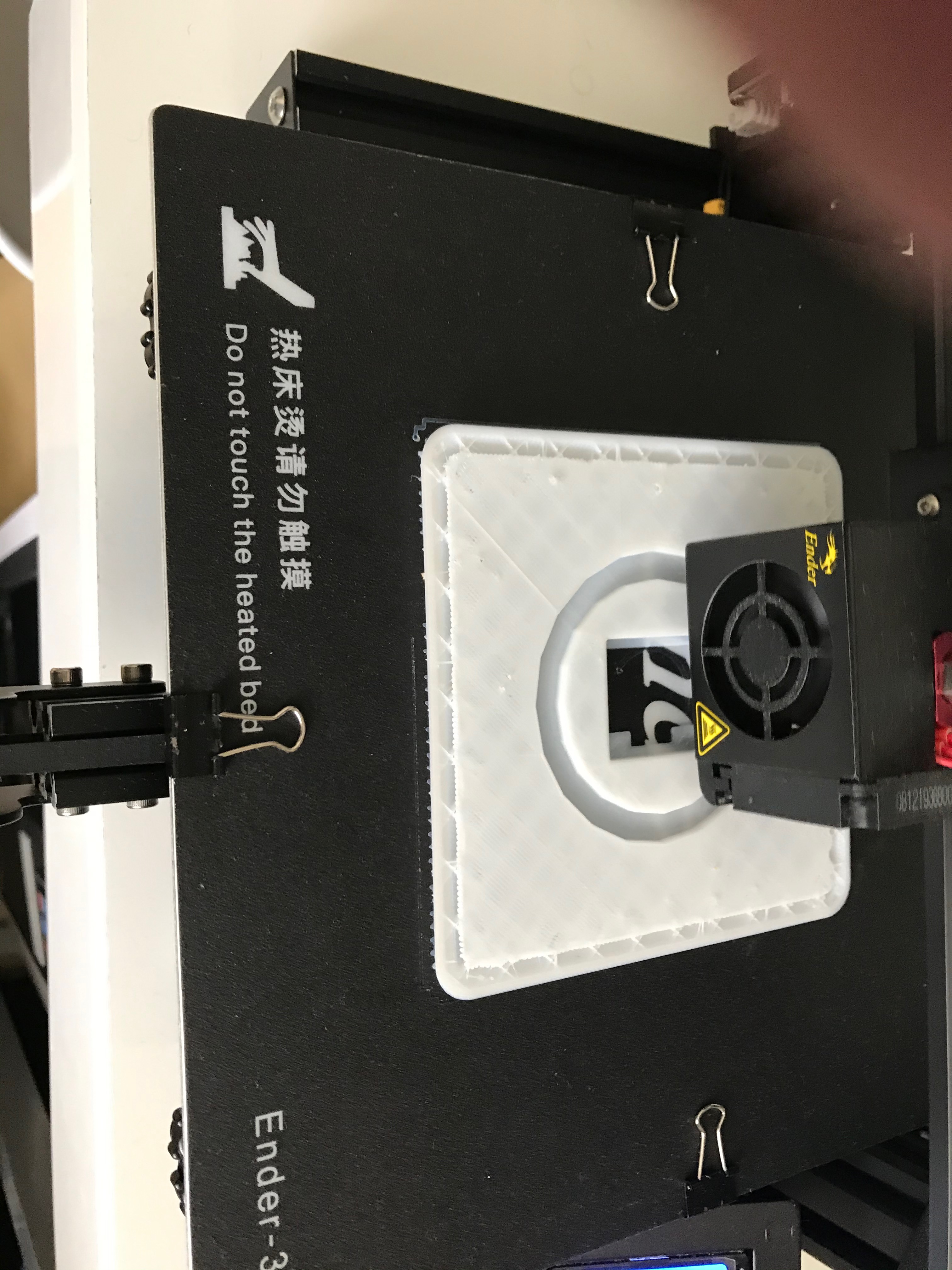 Impressão da estrutura